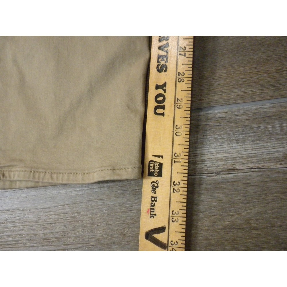 Mavi Jeans Mens 40x32 British Khaki Matt Relaxed Straight Twill Minimalist Work - Picture 9 of 10